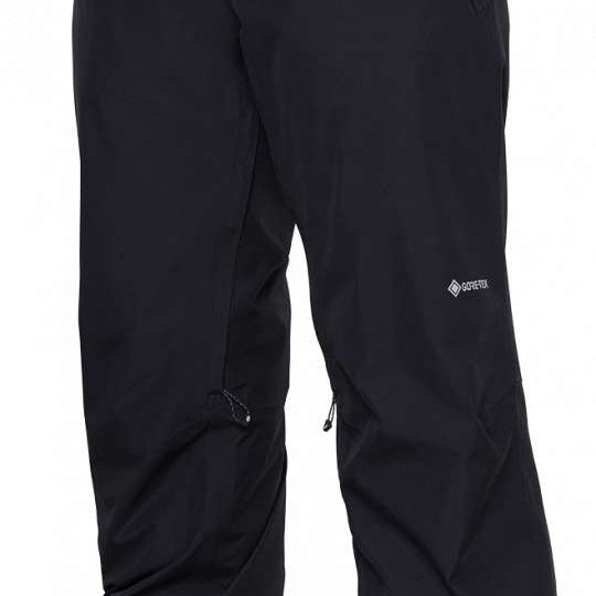 The 686 brand's Willow GORE-TEX Insulated Pants from 2024 are black with a high waist and belt loops.