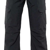 The 686 Quantum Thermagraph Pant 2024 is black with a zippered fly and side vents.
