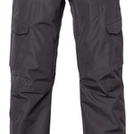 The 686 Quantum Thermagraph Pant 2024 is dark gray with a black zipper and zippered pockets.