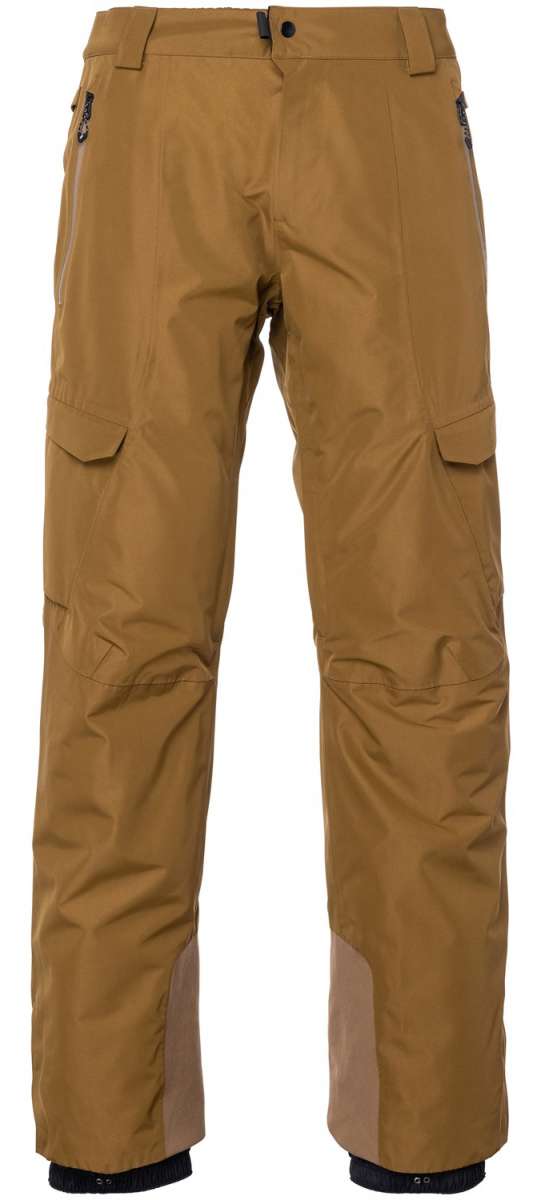 The 686 Quantum Thermagraph Pant 2024 appears to be tan with a black BOA dial on the right side and an insulated hood.