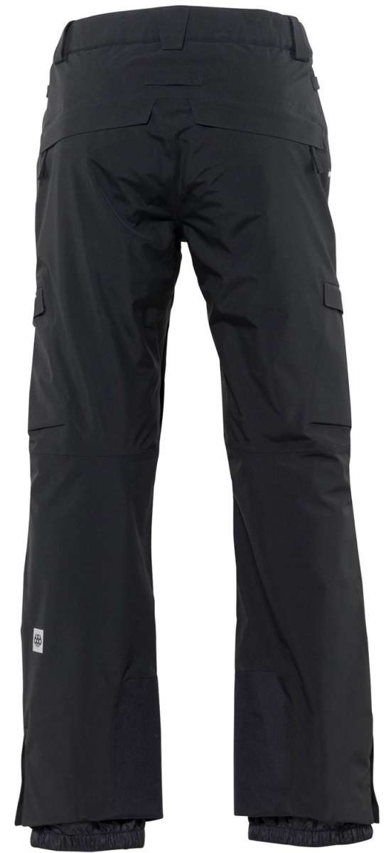 The 686 Quantum Thermagraph Pant 2024 is black with an insulated hood.