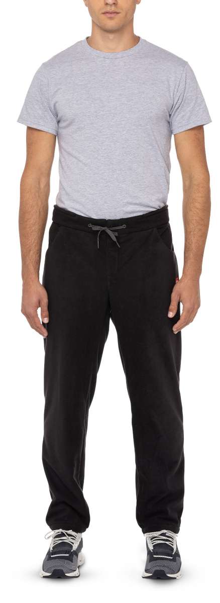 The 686 Smarty 3-in-1 Cargo Pant in black has multiple zippered cargo pockets on each leg.