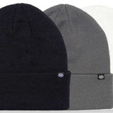 The 686 Standard Roll Up Beanie 3-Pack 2024 is available in black, grey and white.