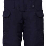 The 686 brand's Frontier Insulated Bib 2024 for boys is shown in black with multiple pockets and adjustable suspenders.