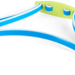 Speedo Jr. Vanquisher 2.0 Mirrored Swim Goggle - A mirrored swim goggle with a sleek design and reflective lenses.