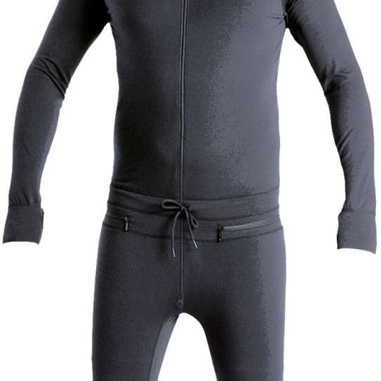 Airblaster Classic Ninja Suit 2023 - Black ninja suit with a small silver star logo on the chest.