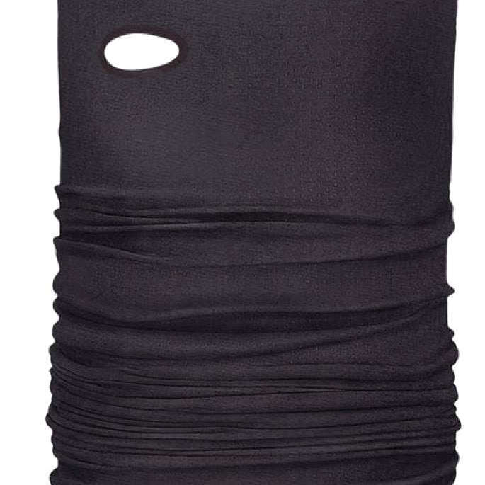 AIRTUBE DRYLITE - A black neck gaiter with a small white logo in the top right corner.
