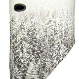 FACEMASK STANDARD 10K SS 12W - A white facemask with a small red logo featuring a diamond shape and a white arrow pointing up.