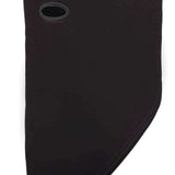 FACEMASK STANDARD 10K SS 12W - Black facemask with a small white logo on the upper right side.