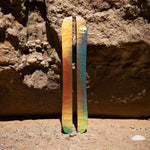 Arbor Guch Splitboard Skin - 2024 splitboard skin with a black base and white grid pattern.