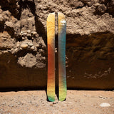 Arbor Guch Splitboard Skin - 2024 splitboard skin with a black base and white grid pattern.