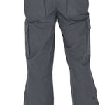 Arctix Snowboard Cargo Pants 2023 - Pair of snowboard cargo pants in a solid black color with zippered pockets and belt loops.