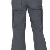 Arctix Snowboard Cargo Pants 2023 - Pair of snowboard cargo pants in a solid black color with zippered pockets and belt loops.