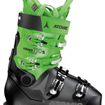 Hawx Prime 110 S GW Ski Boots 2021-2022 - Lime green and black ski boots with silver buckles, featuring a textured pattern on the toe box.