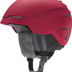 Atomic Savor Amid Helmet 2022-2023 - A matte black helmet with a sleek, aerodynamic design and ventilation system visible on top.