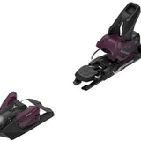 Atomic Strive 12 Binding - Black binding with silver screws on a white background.