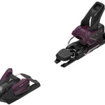 Atomic Strive 12 Binding - Black binding with silver screws on a white background.