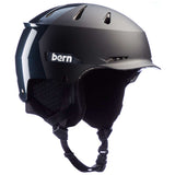 Bern Hendrix MIPS Helmet 2024 - Black helmet with white logo on the side and a black strap in the back.