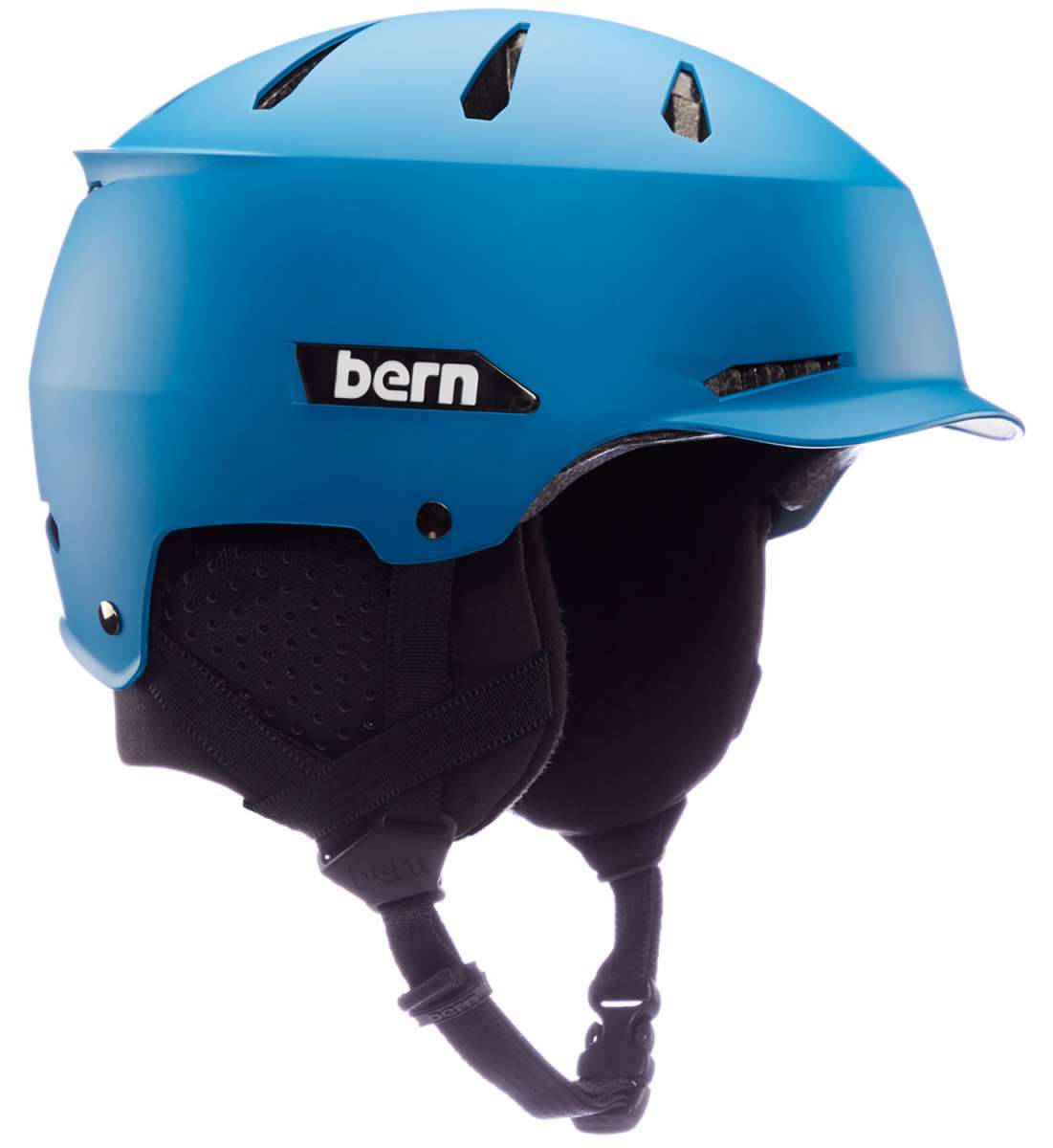 Bern Hendrix MIPS Helmet 2024 - Matte black helmet with a sleek, aerodynamic design and integrated MIPS technology for enhanced safety.