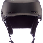 Bern Hendrix MIPS Helmet 2024 - Matte black helmet with a sleek, aerodynamic design and ventilation holes on top.