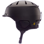 Bern Hendrix MIPS Helmet 2024 - Matte black helmet with a sleek, aerodynamic design and ventilation holes on top.