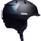 Bern Hendrix MIPS Helmet 2024 - Black helmet with white logo on the side and a black strap in the back.
