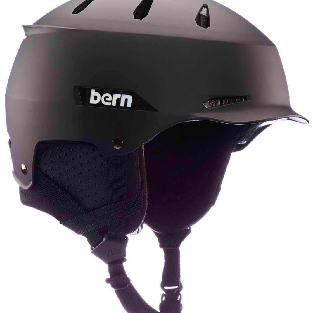 Bern Hendrix MIPS Helmet 2024 - Matte black helmet with a sleek, aerodynamic design and integrated MIPS technology for enhanced safety.