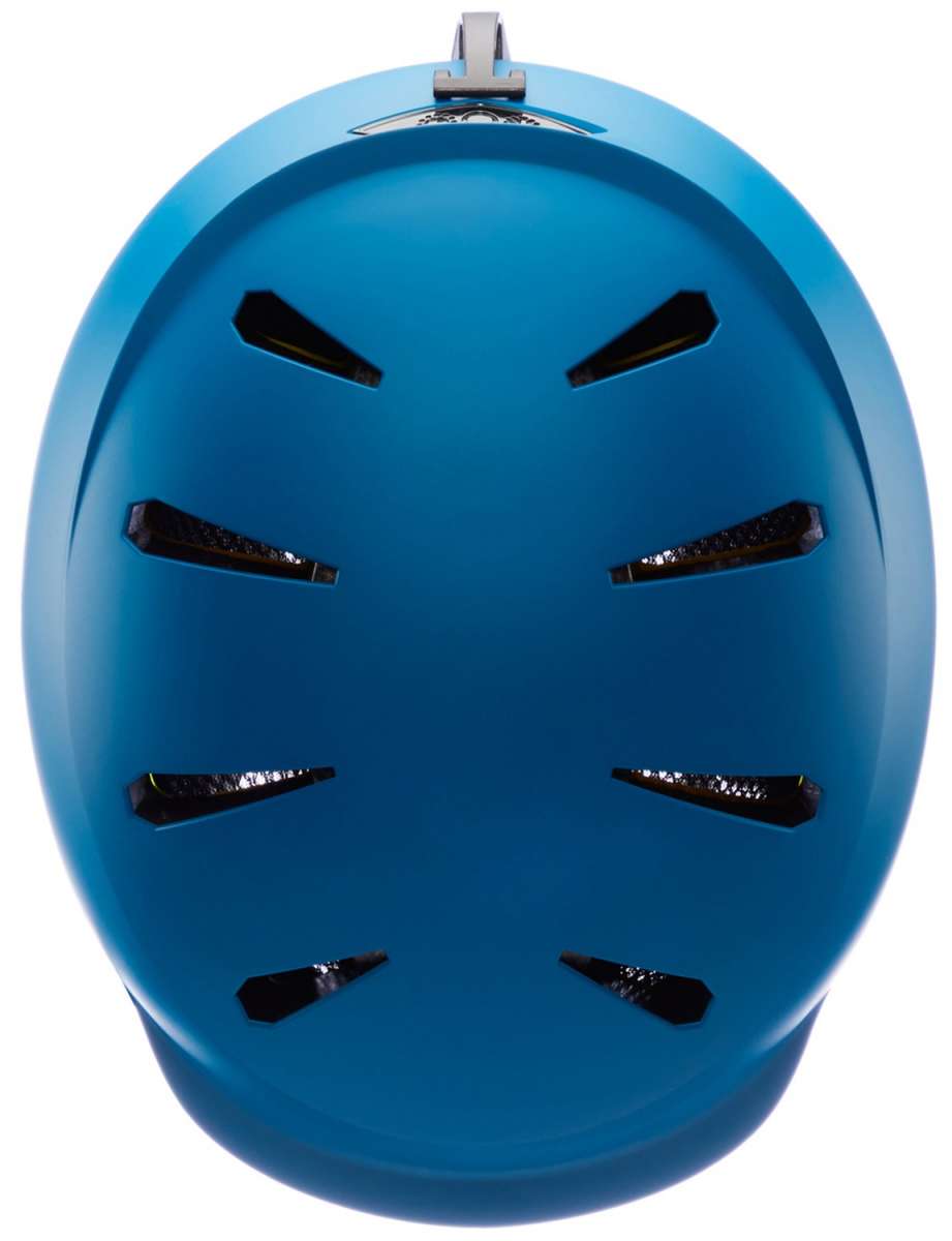 Bern Hendrix MIPS Helmet 2024 - Black helmet with a white logo on the front and a silver buckle on top.