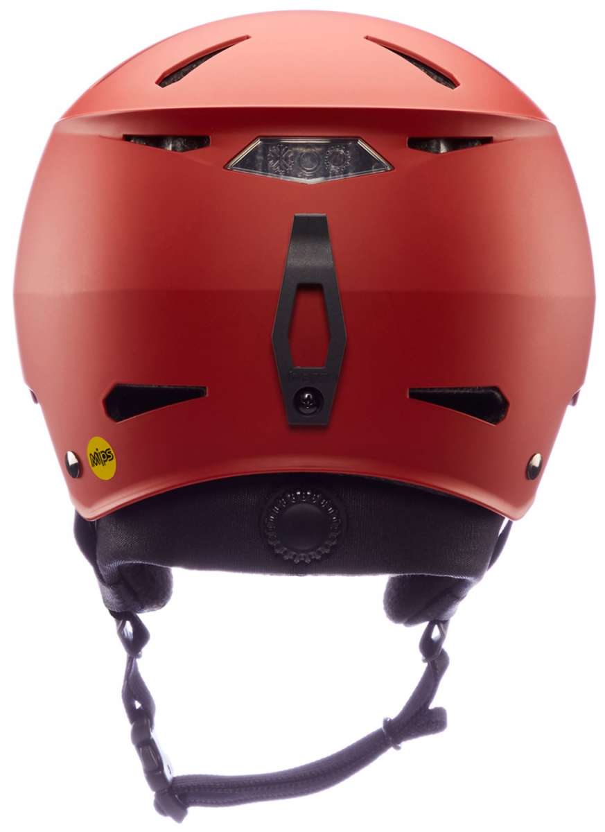 Bern Hendrix MIPS Helmet 2024 - Matte black helmet with a sleek, aerodynamic design and silver Bern logo on the front.