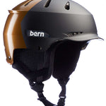 Bern Hendrix MIPS Helmet 2024 - Black helmet with a white logo on the side and a black strap in the back.