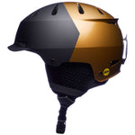 Bern Hendrix MIPS Helmet 2024 - Matte black helmet with a white logo on the front and a silver buckle on top.