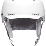 Bern Hendrix MIPS Helmet 2024 - White helmet with a sleek, aerodynamic design and ventilation holes on top.