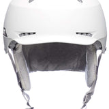 Bern Hendrix MIPS Helmet 2024 - White helmet with a sleek, aerodynamic design and ventilation holes on top.