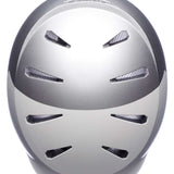 Bern Hendrix MIPS Helmet 2024 - A matte black helmet with a white logo on the front and ventilation holes along the top.