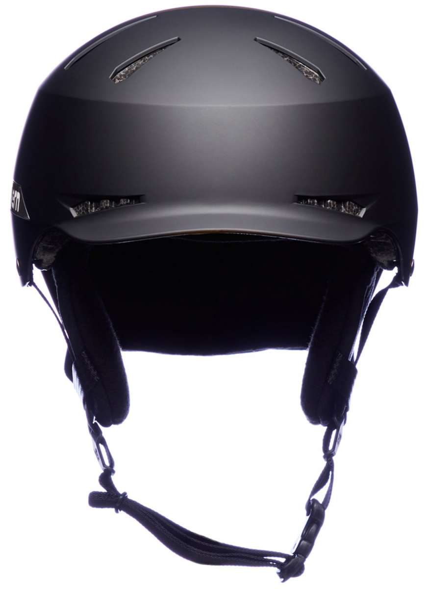 Bern Hendrix MIPS Helmet 2024 - Matte black helmet with a sleek, aerodynamic design and integrated MIPS technology for enhanced safety.