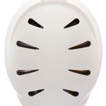 Bern Hendrix MIPS Helmet 2024 - White helmet with black straps and a white logo on the front.