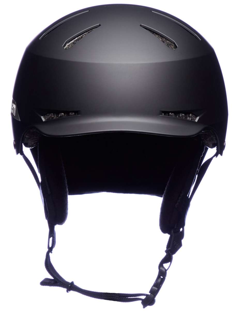 Bern Hendrix MIPS Helmet 2024 - Matte black helmet with a sleek, aerodynamic design and integrated MIPS technology for enhanced safety.