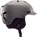 Bern Watts Classic Helmet 2023 - Matte black helmet with a sleek, aerodynamic design and ventilation system visible on top.