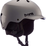Bern Watts Classic Helmet 2023 - Matte black helmet with a sleek, aerodynamic design and ventilation system.