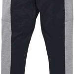 Burton Ladies Midweight X Base Layer Pant 2023 - A pair of black base layer pants with a white logo on the left hip and gray accents along the sides.