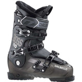 Dalbello Boss 110 Ski Boots 2022-2023 - Black ski boots with silver buckles and straps.