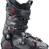 Dalbello DS AX 90 GW Ski Boot 2021-2022 - Black ski boot with red accents and white lettering on the side.