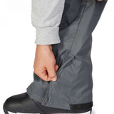 DC Banshee Insulated Pant 2023 - Black insulated snowboard pants with a subtle white stripe on the side of each leg.