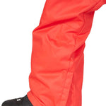 DC Junior's Banshee Insulated Pant 2023 - Black snow pants with a subtle white stripe down the side of each leg.