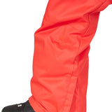 DC Junior's Banshee Insulated Pant 2023 - Black snow pants with a subtle white stripe down the side of each leg.