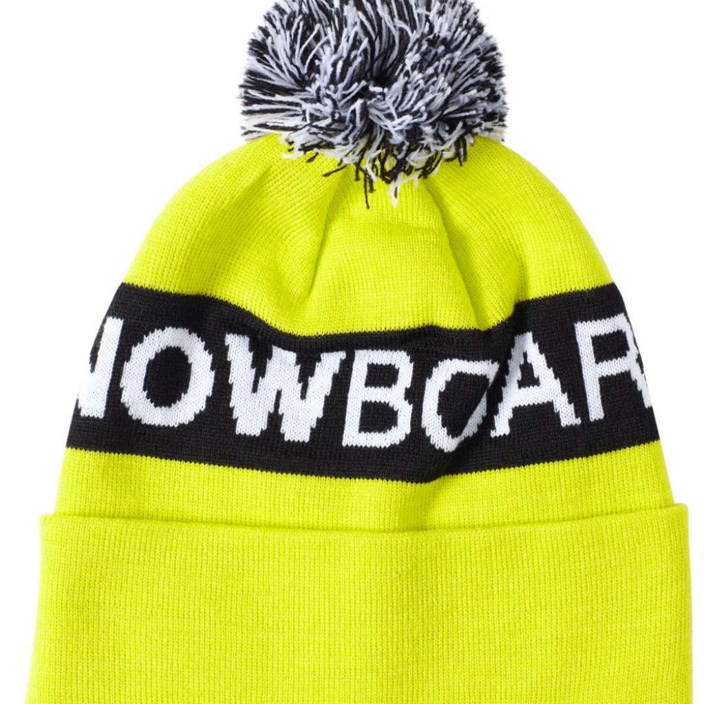 DC Chester Beanie 2022 - Black beanie with white DC logo on front.