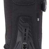 DC Women's Phase Pro BOA Step On Snowboard Boots 2024 - Black boots with a white logo on top and silver hardware.