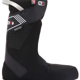 DC Women's Phase Pro BOA Step On Snowboard Boots 2024 - Black snowboard boots with a white logo on the side and silver buckles.