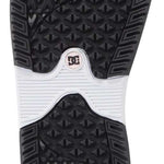 DC Women's Phase Pro BOA Step On Snowboard Boots 2024 - Black snowboard boots with a textured rubber outsole and silver metal hardware.