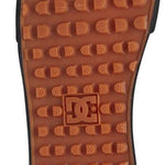 DC Pure High Top Winter Shoes 2022 - A pair of high-top shoes with a thick sole and laces, featuring a brown upper material.